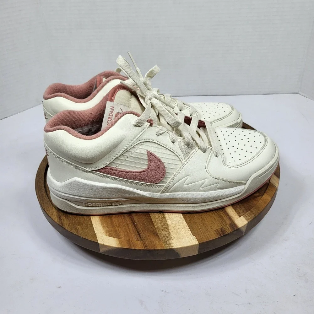 Jordan Stadium 90 Sneakers Women Size 7 Sail Dusty Rose Excellent FB2269-106